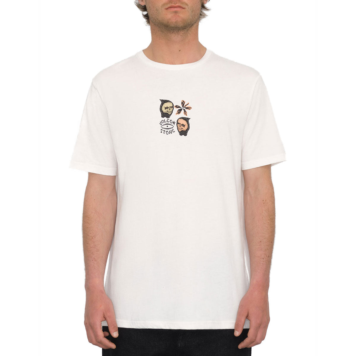 Volcom Flower Budz Fty T-Shirt - Off White image 3