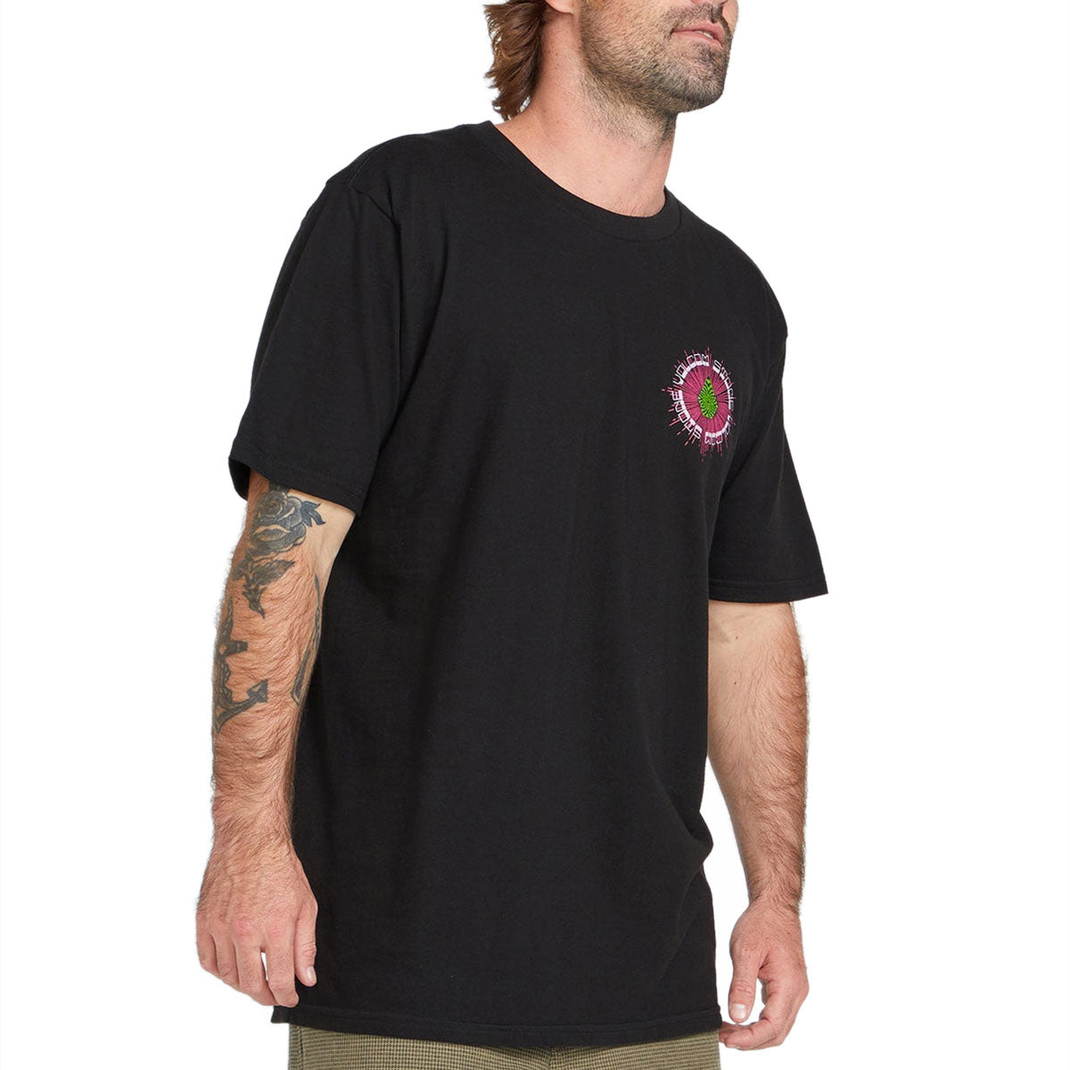 Volcom 1800 Stone T-Shirt - Black image 3