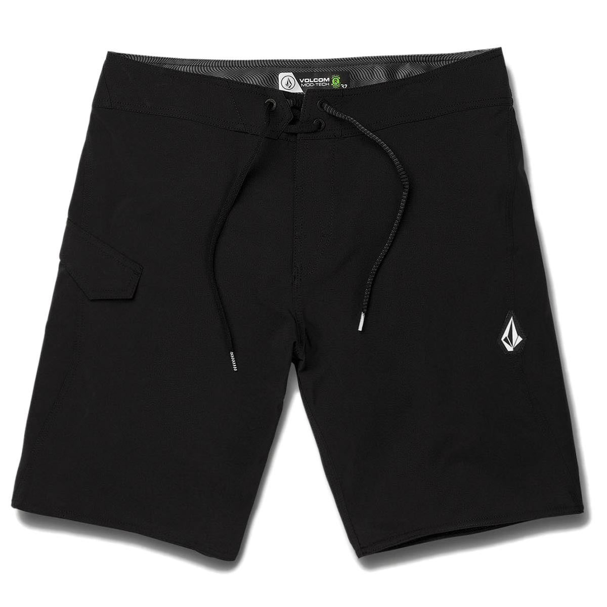 Volcom Lido Solid Mod 20 Board Shorts - Black image 1