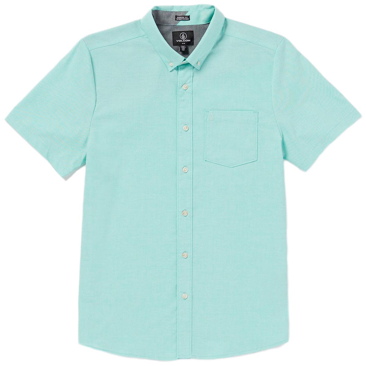 Volcom Everett Oxford Shirt - Dusty Aqua image 1