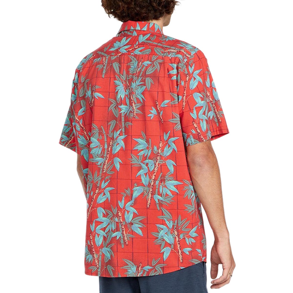 Volcom Bamboozeled Floral Shirt - Flash Red image 2
