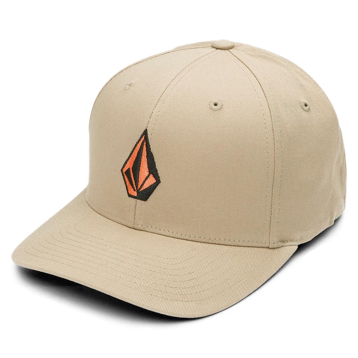 Volcom Full Stone Flexfit Hat - Light Khaki image 1