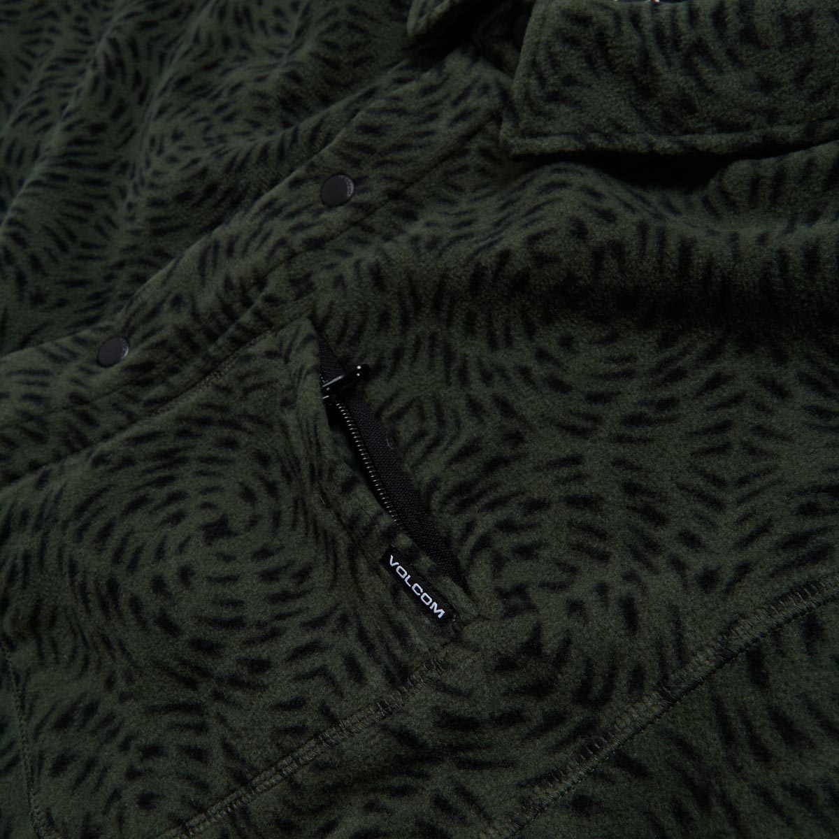 Volcom Bowered Light Long Sleeve Shirt - Squadron Green image 4