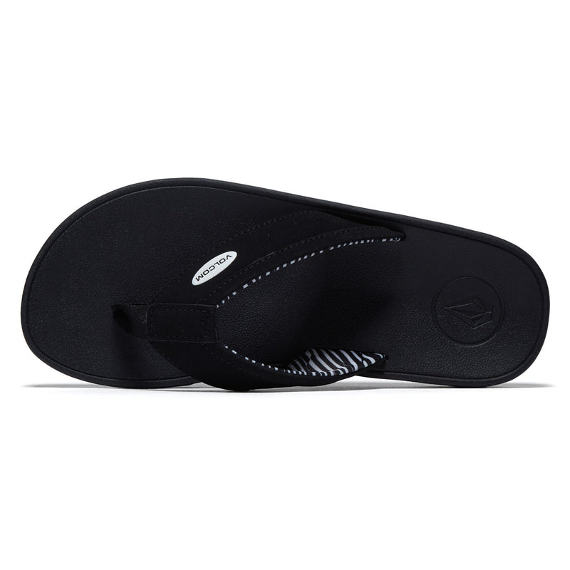 Volcom Jack Robinson Sandals - Black/White