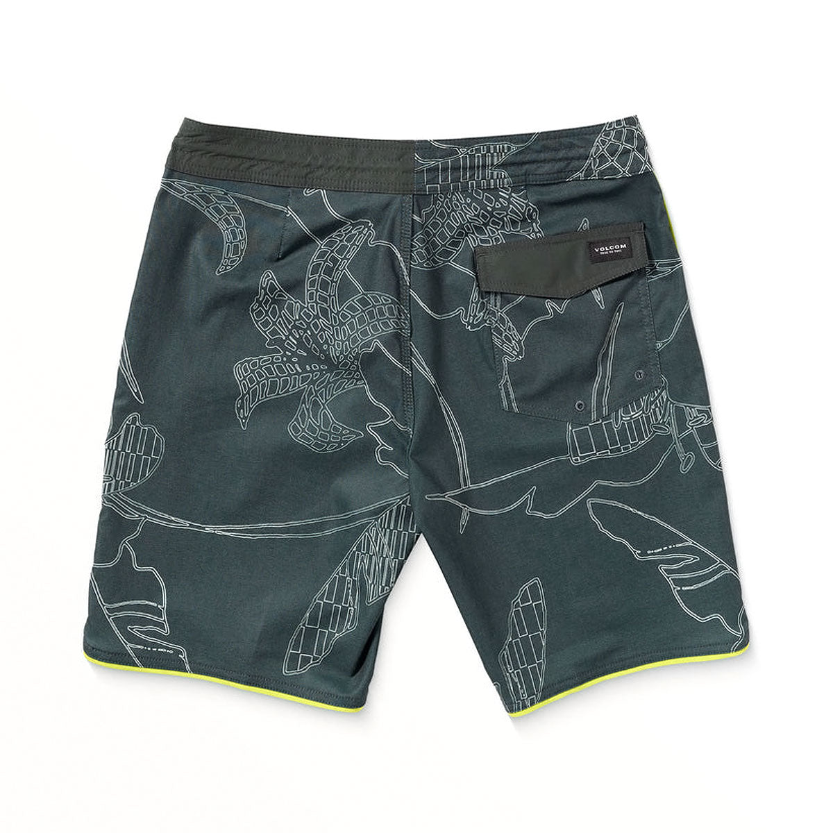Volcom Mister Fib Scallop Stoney 19 Boardshorts - Stealth image 2
