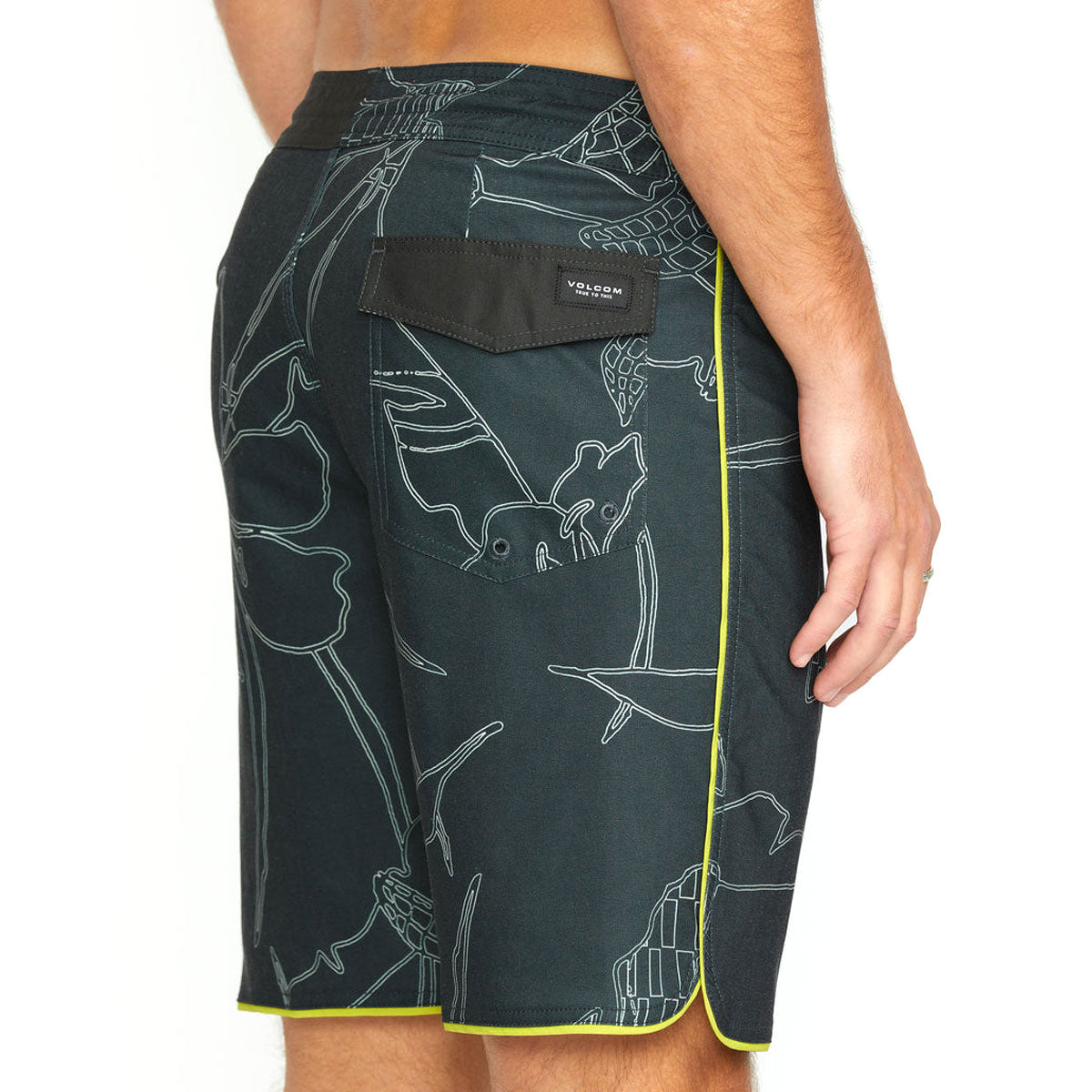 Volcom Mister Fib Scallop Stoney 19 Boardshorts - Stealth image 4
