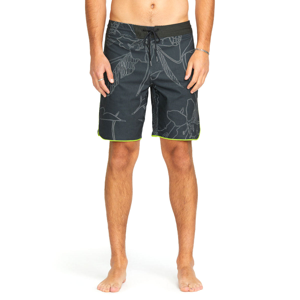 Volcom Mister Fib Scallop Stoney 19 Boardshorts - Stealth image 5