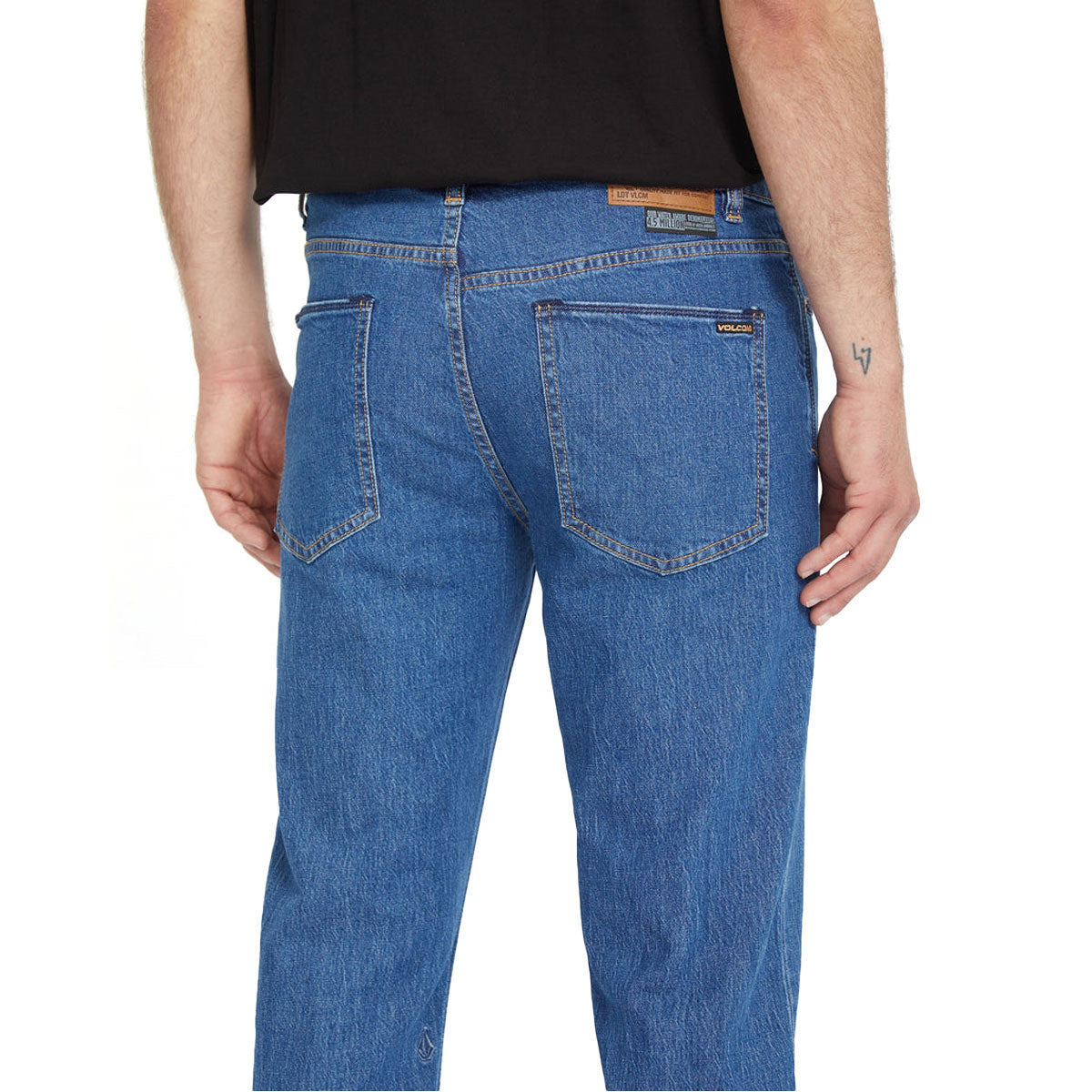 Volcom Solver Denim Jeans - Bold Blue image 3