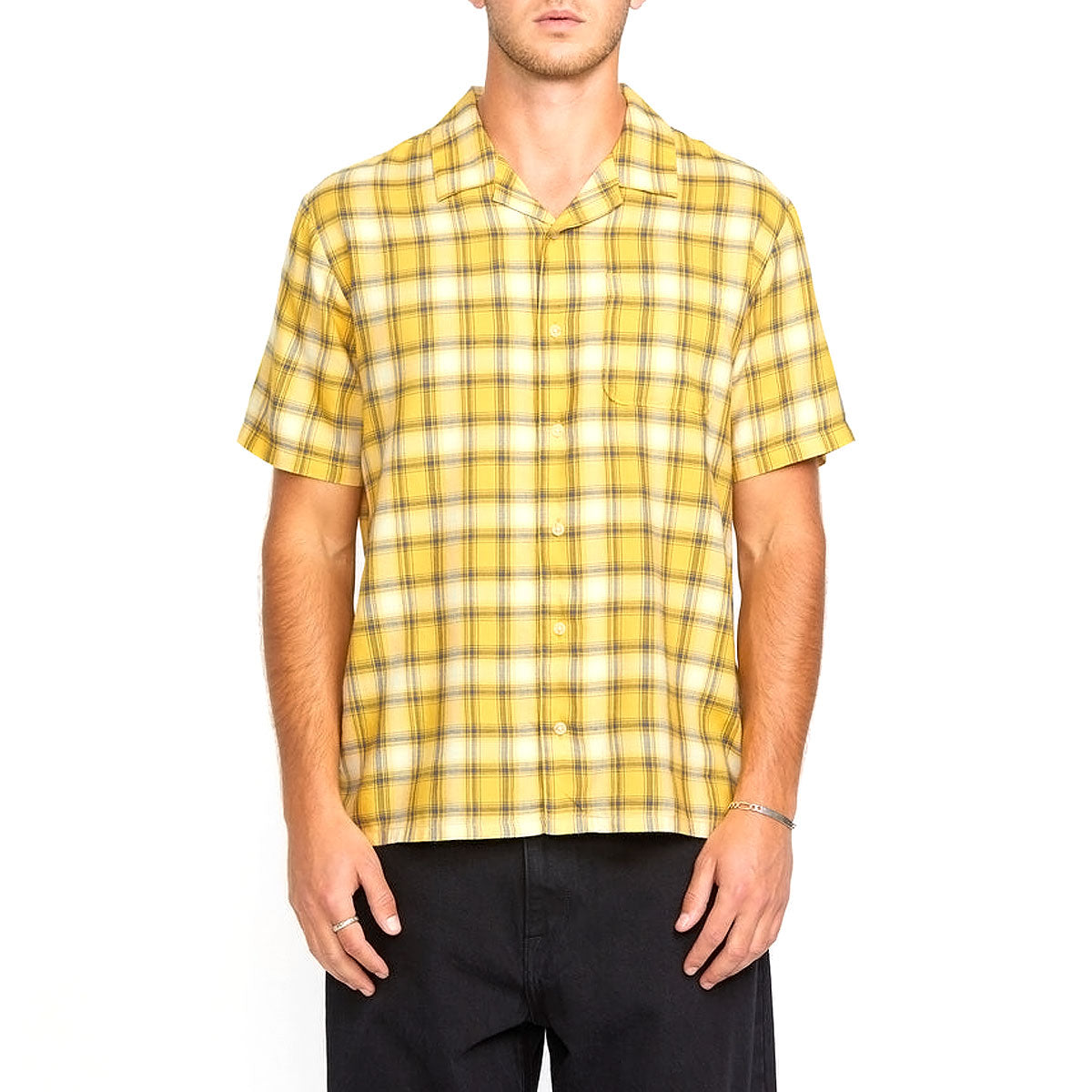 Volcom Stone Facet Shirt - Seedy Yellow image 1