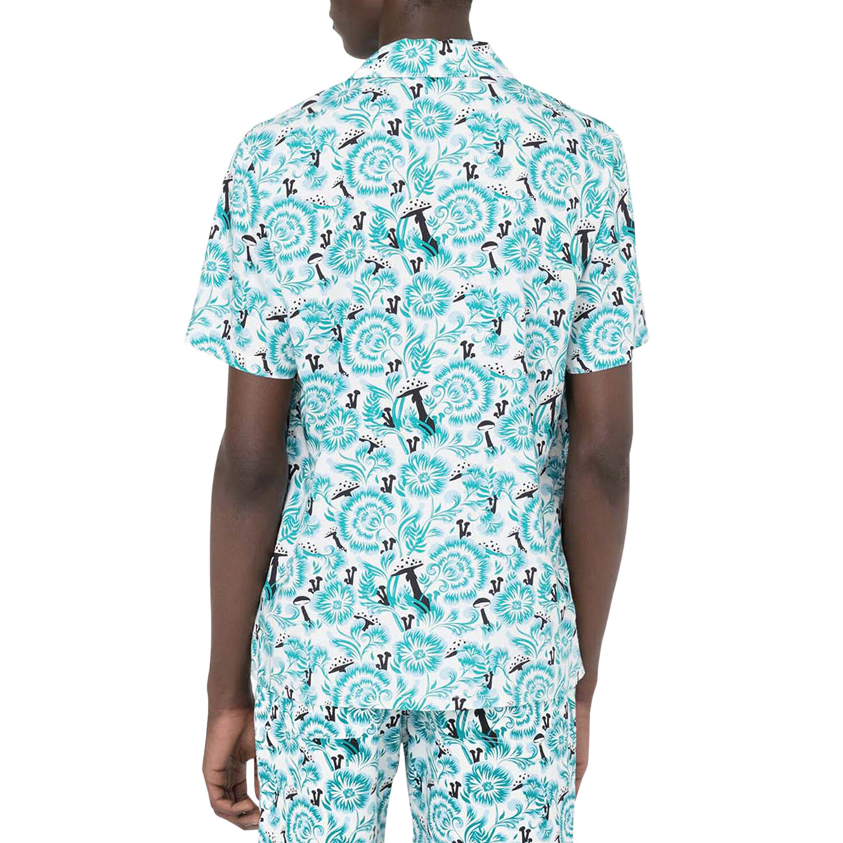 Dickies Roseburg Shirt - Blue Gardening Floral Print image 2