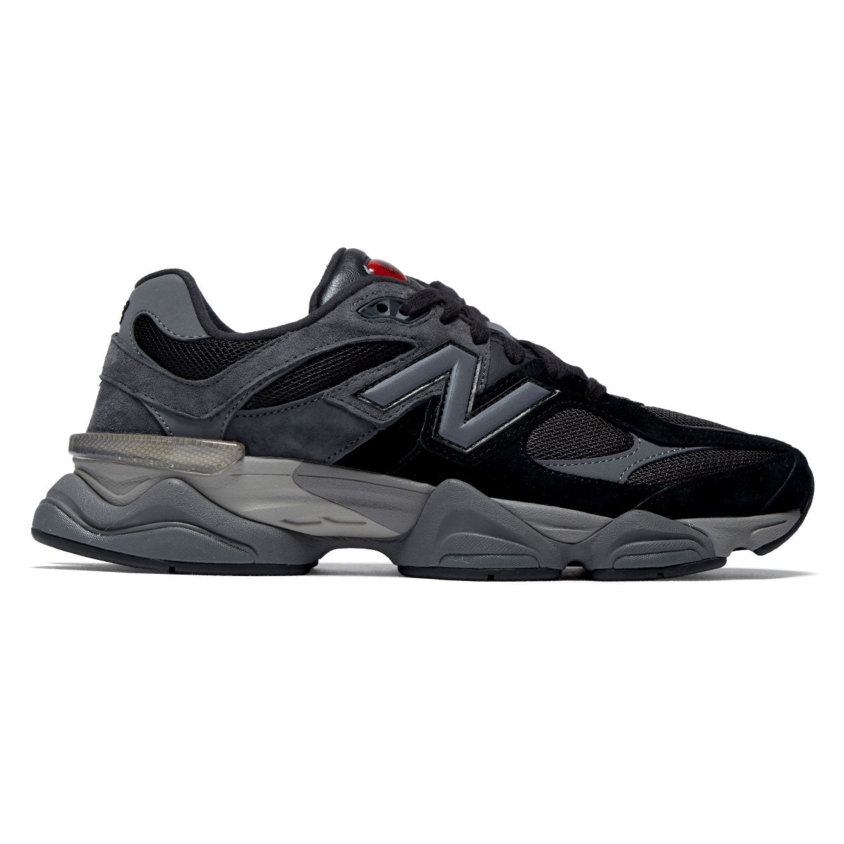 New Balance 9060 Shoes - Black/Castlerock/Rain Cloud image 1