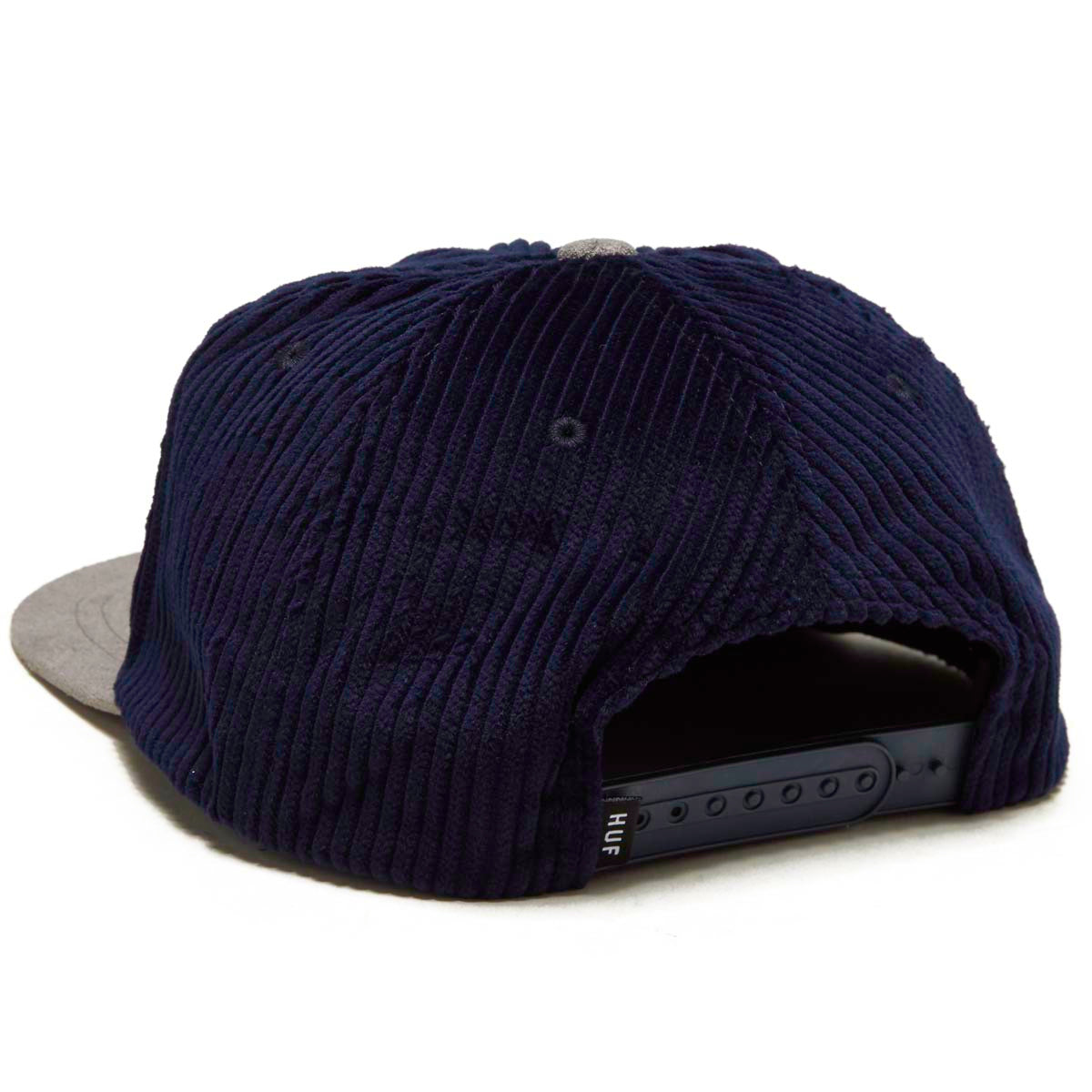 HUF Hat Trick Snapback Hat - Navy image 2