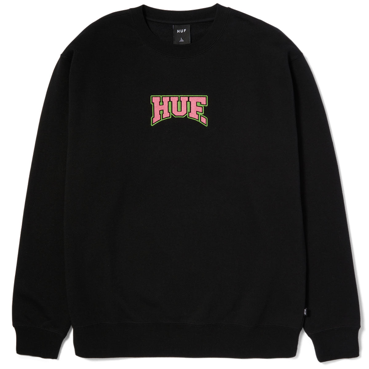 HUF Home Team Crewneck Sweatshirt Black