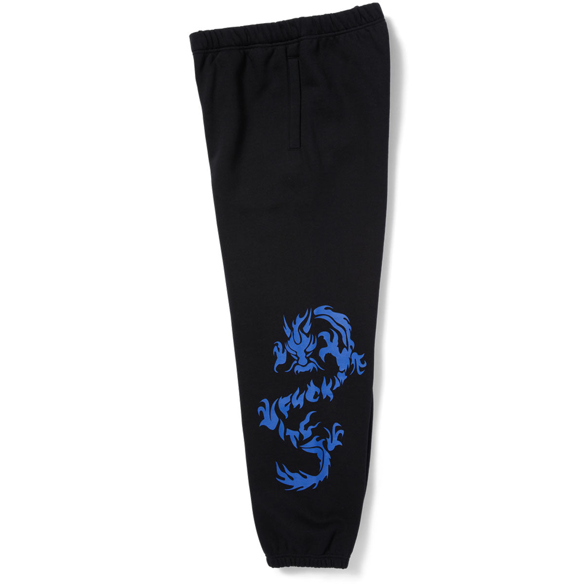 HUF Dragon Fleece Pants - Black image 3