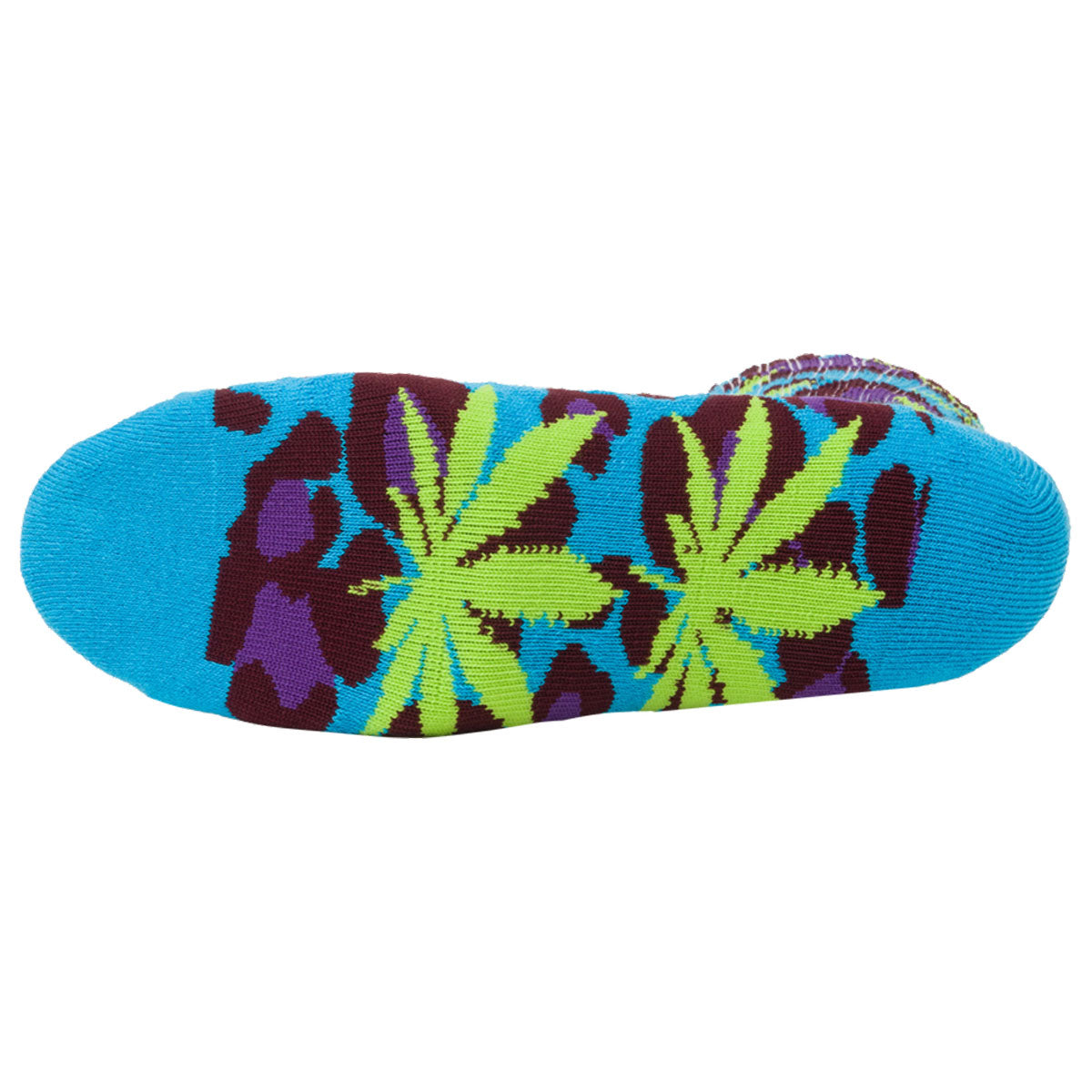 HUF Wildlife Plantlife Socks - Blue image 2