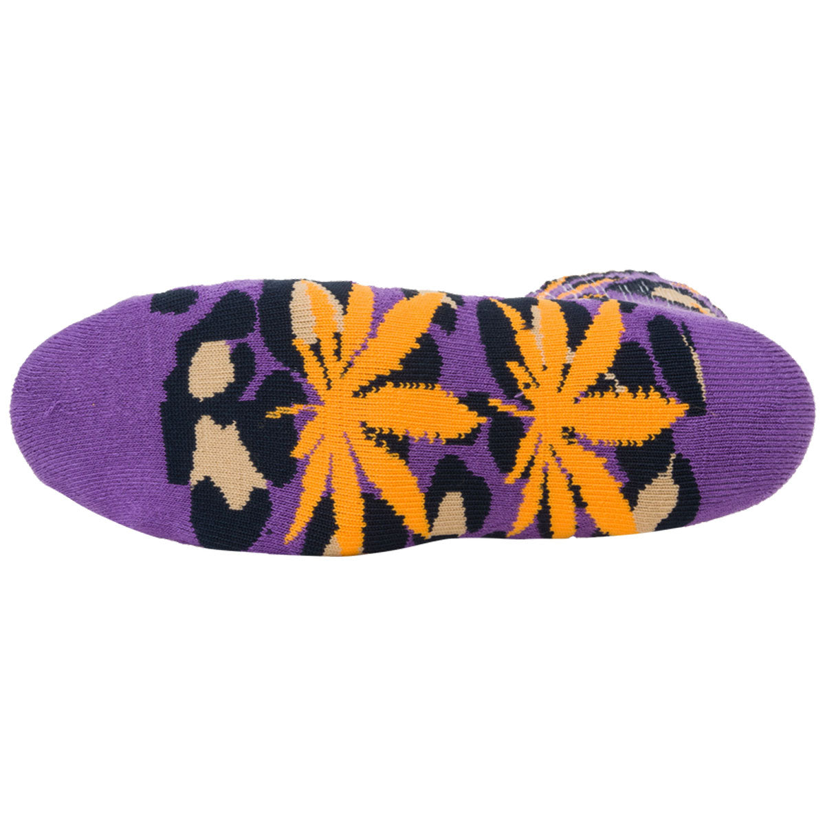 HUF Wildlife Plantlife Socks - Eggplant image 2