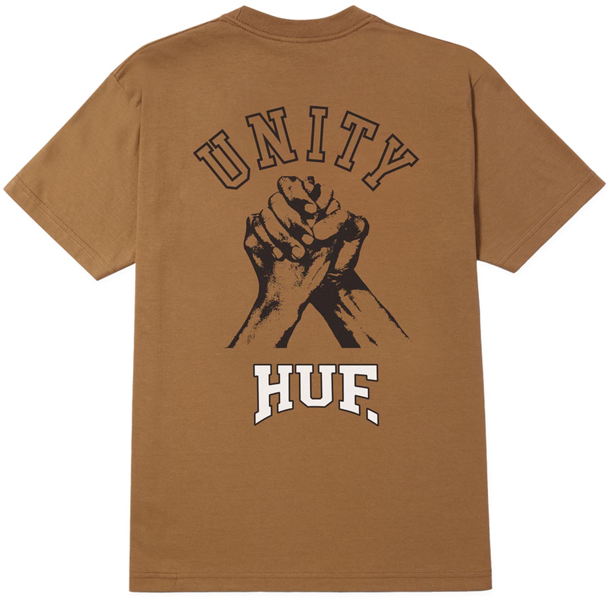 HUF Unity Song T-Shirt - Camel image 2