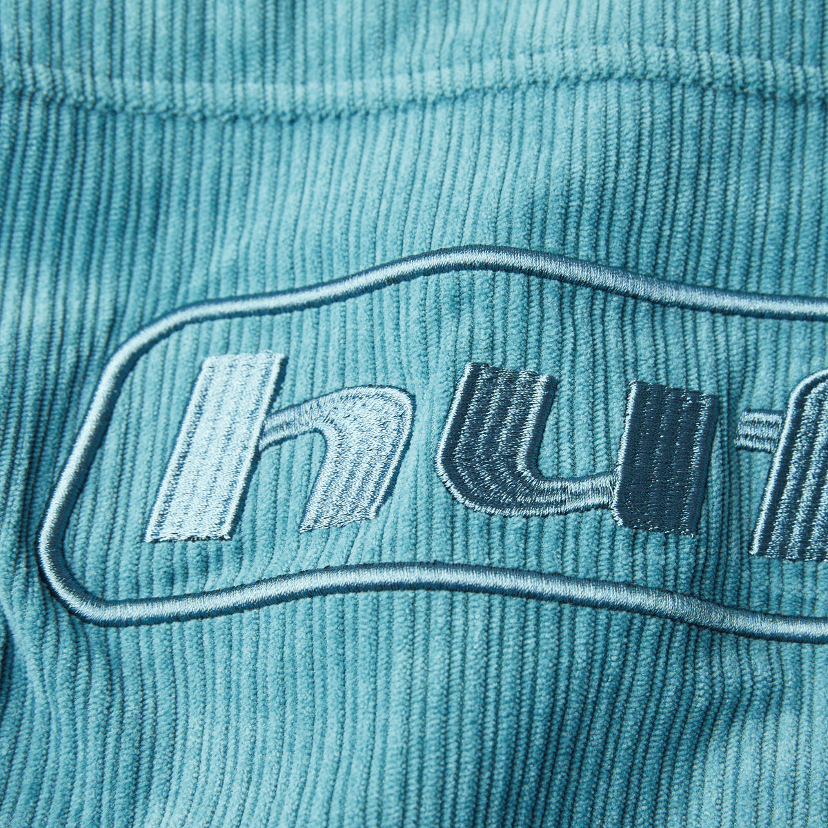 HUF Co Corduroy Over Shirt - Dark Teal image 5
