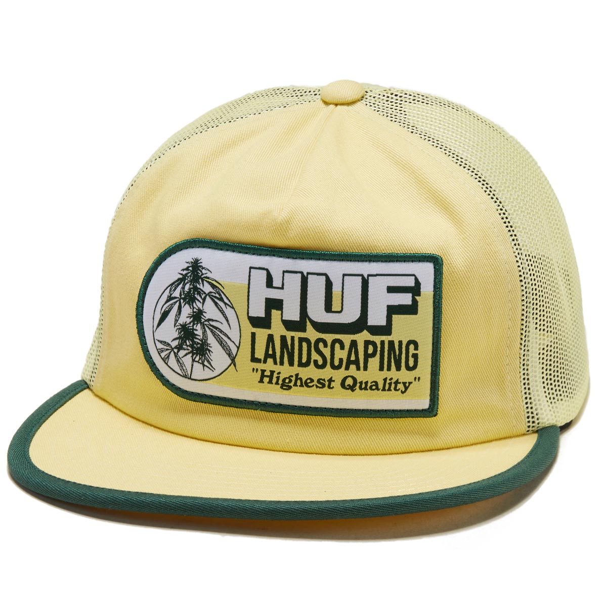 Huf Landscaping Trucker Hat - Yellow