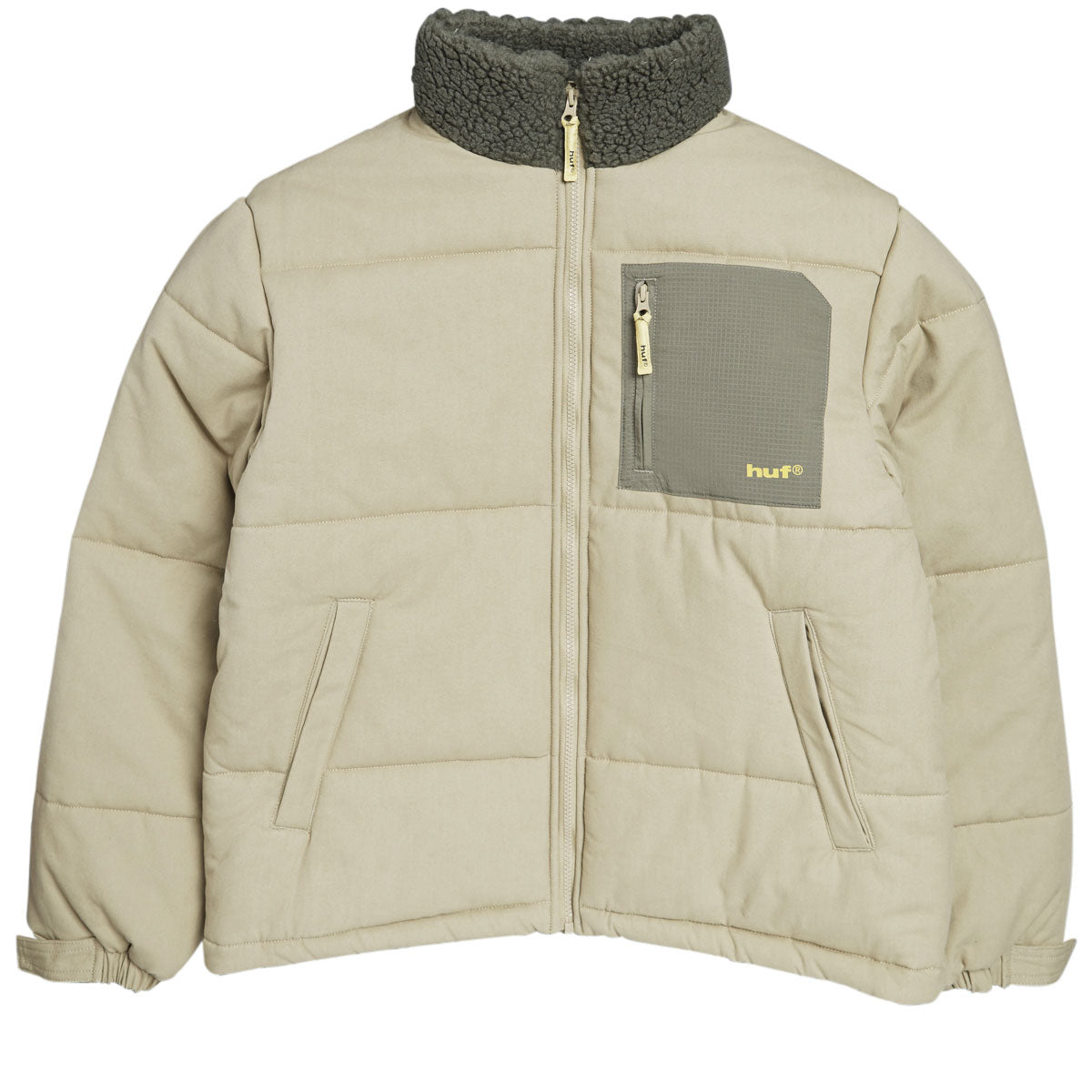 HUF Siple Puffer Jacket - Cactus image 1