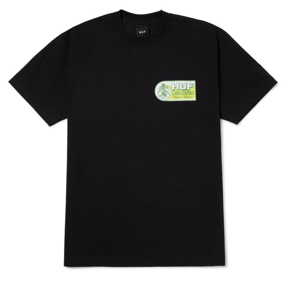 HUF Landscaping T-Shirt - Black image 2