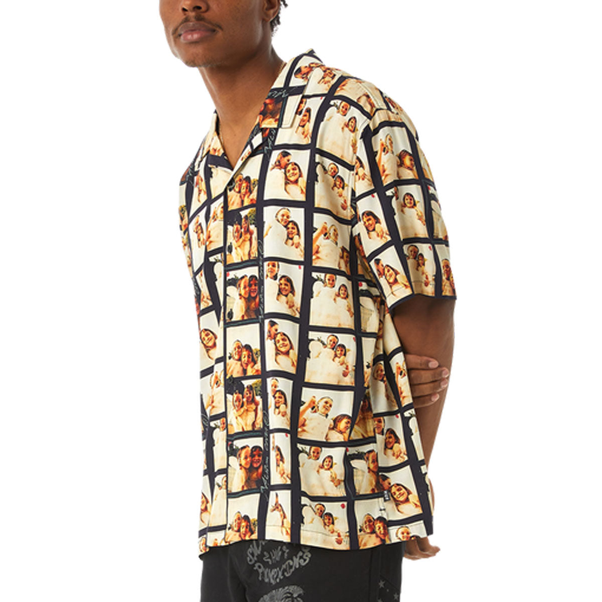 Huf x Smashing Pumpkins Purr Snickety Resort Shirt - Multi image 5