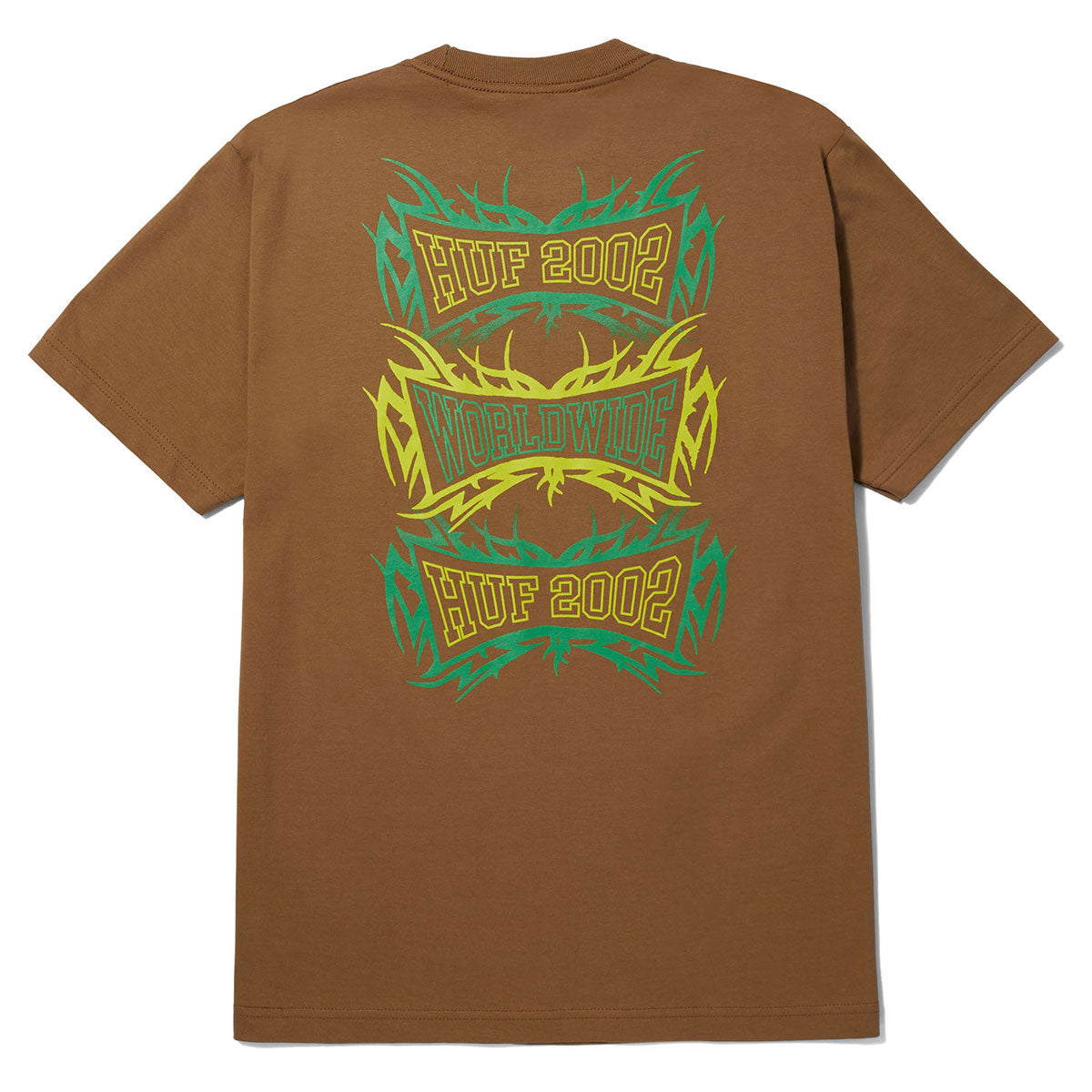 HUF Hell Razor T-Shirt - Camel image 2
