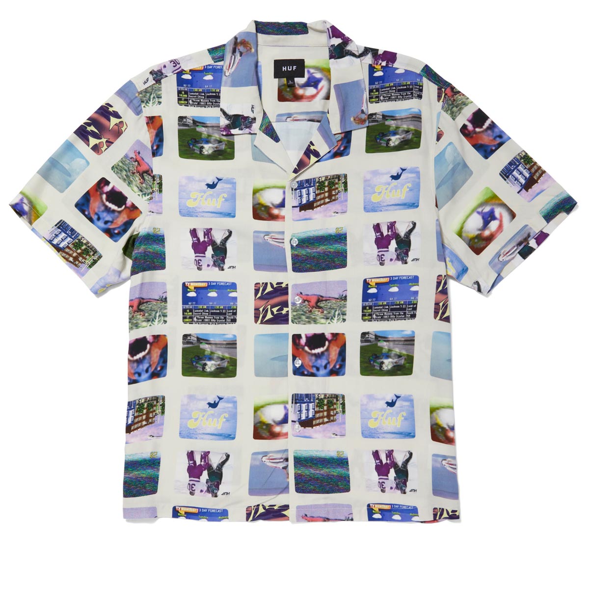 HUF 500 Channels Resort Shirt - Multi image 1