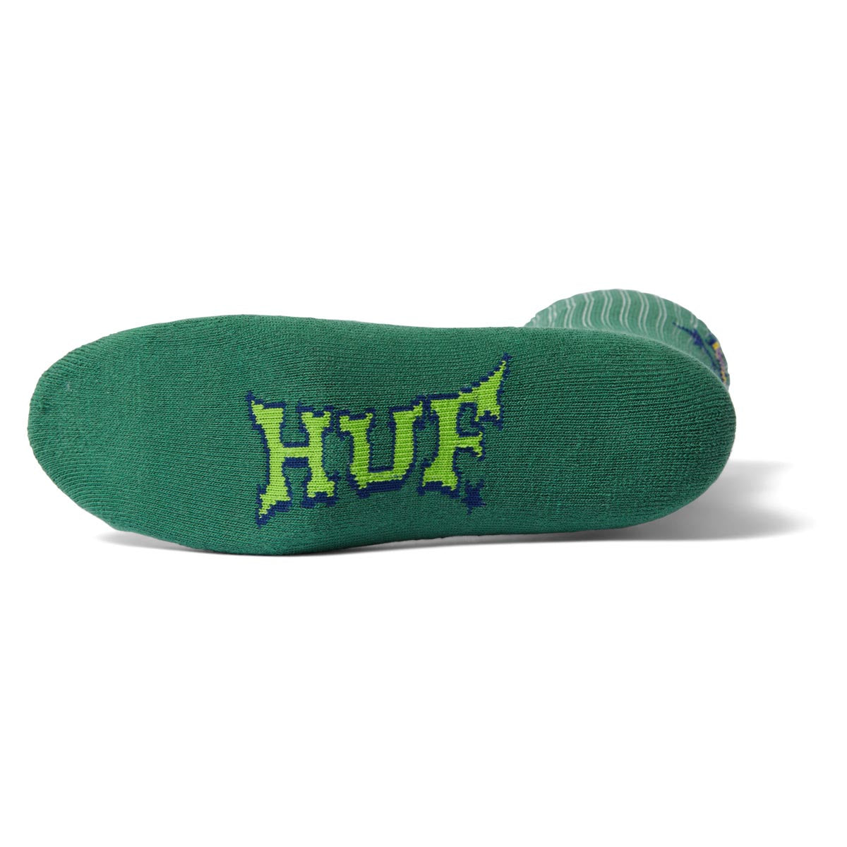 HUF Sassy H Crew Socks - Forest Green image 2