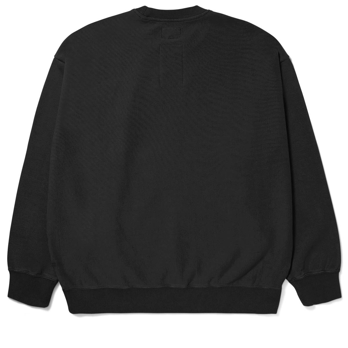 Huf Mason Crewneck Fleece Sweatshirt Washed Black CCS