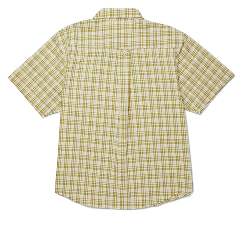 HUF Total Eclipse Plaid Shirt - Mustard