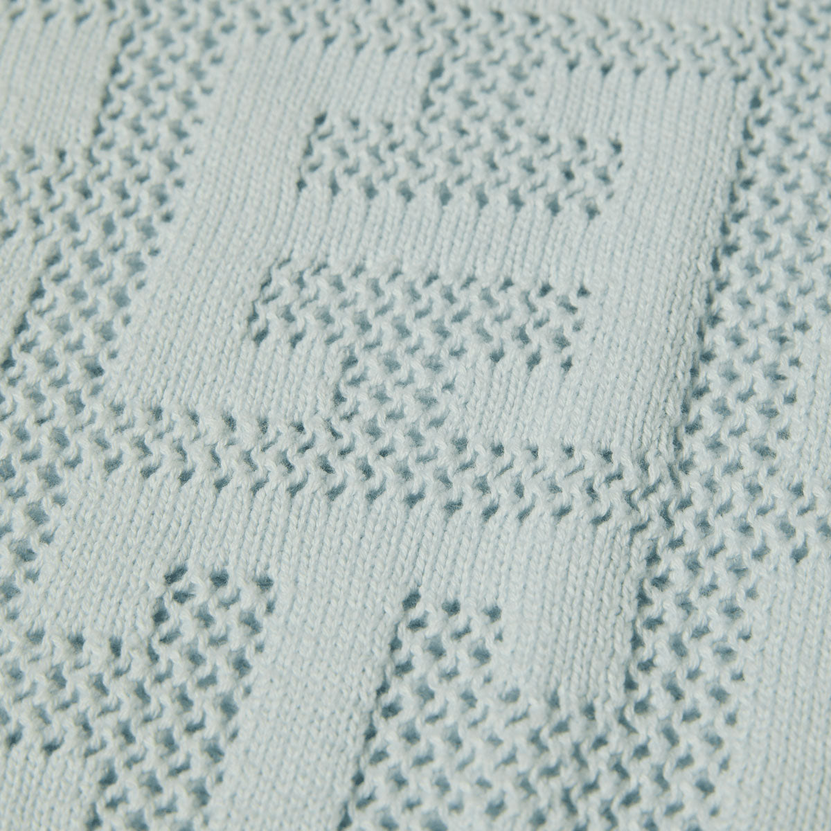 HUF Monogram Jacquard Zip Sweater - Sky image 4