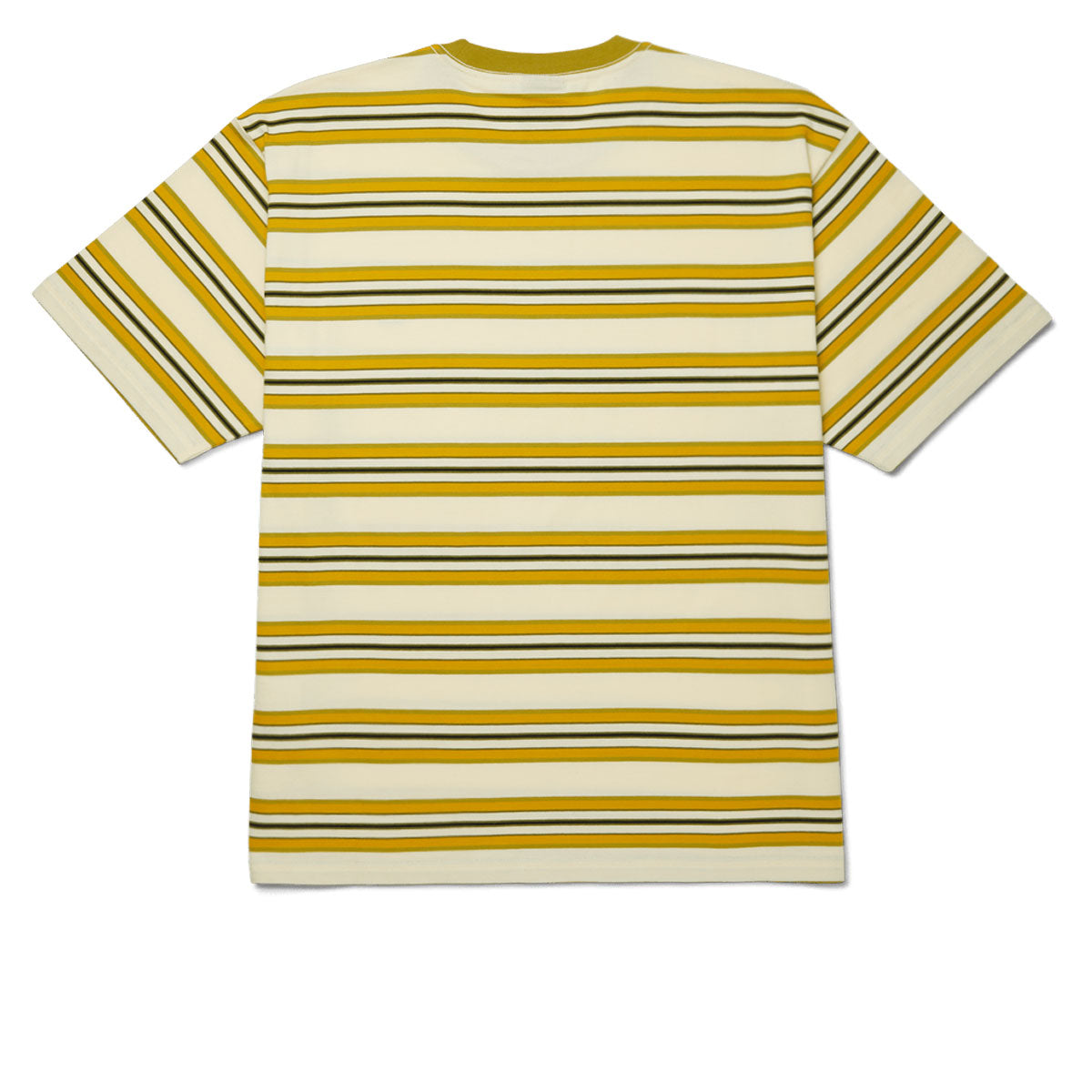 HUF Big Block Stripe Boxy T-Shirt - Pale Yellow image 3