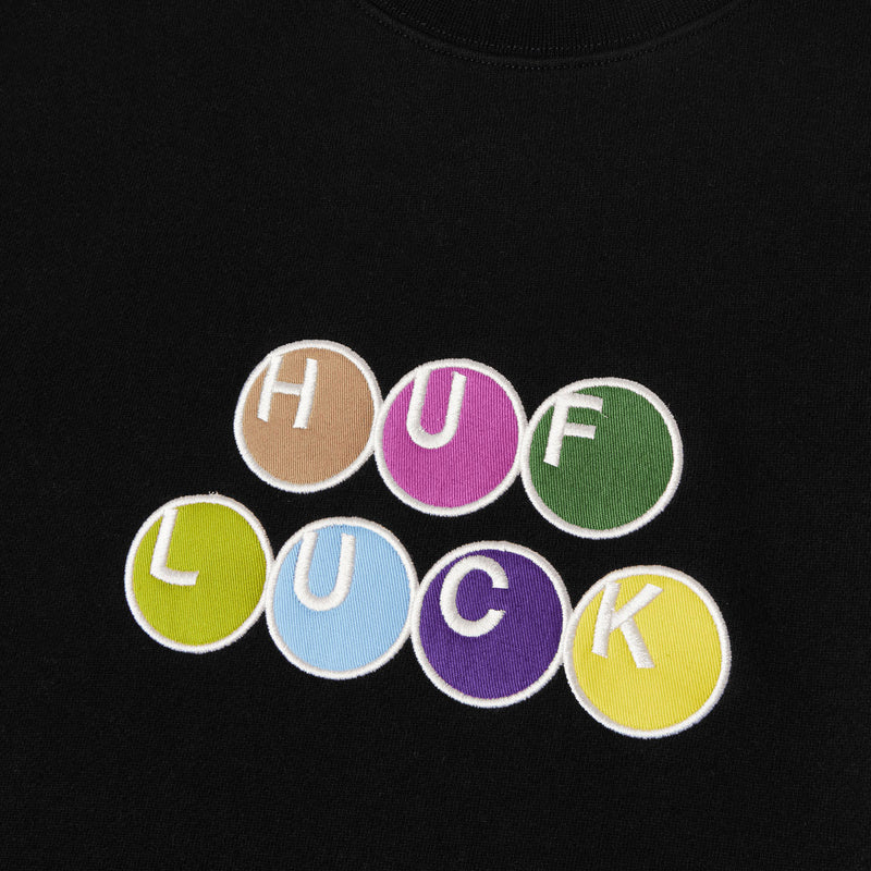 HUF Lucky Crewneck Sweatshirt - Black