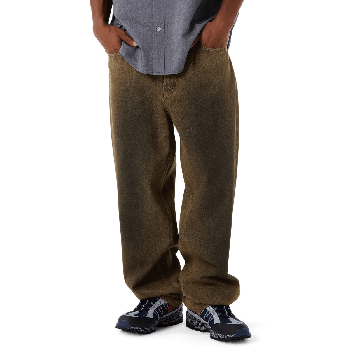 HUF Cromer Washed Jeans - Burnt Blue image 1