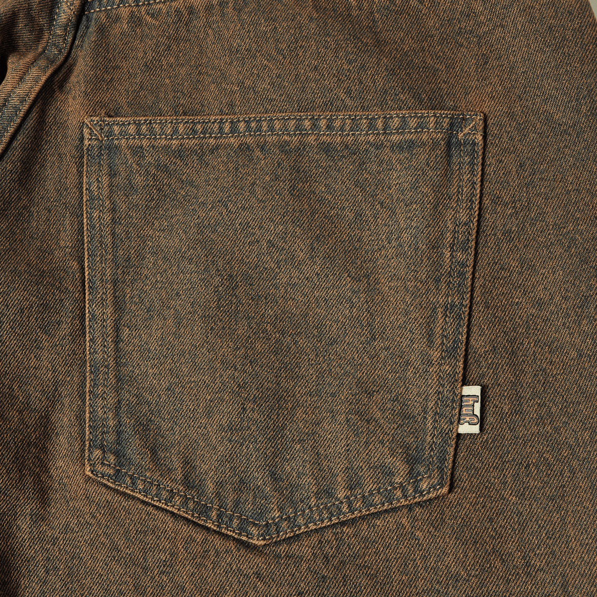 HUF Cromer Washed Jeans - Burnt Blue image 5