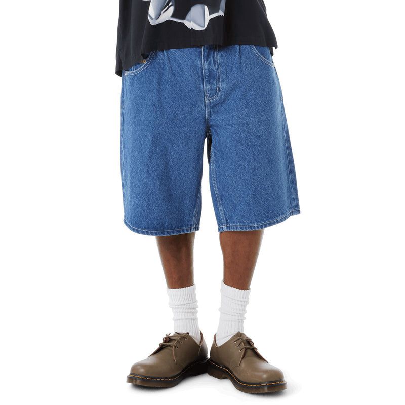 HUF Cromer Shorts - Stone Wash Indigo