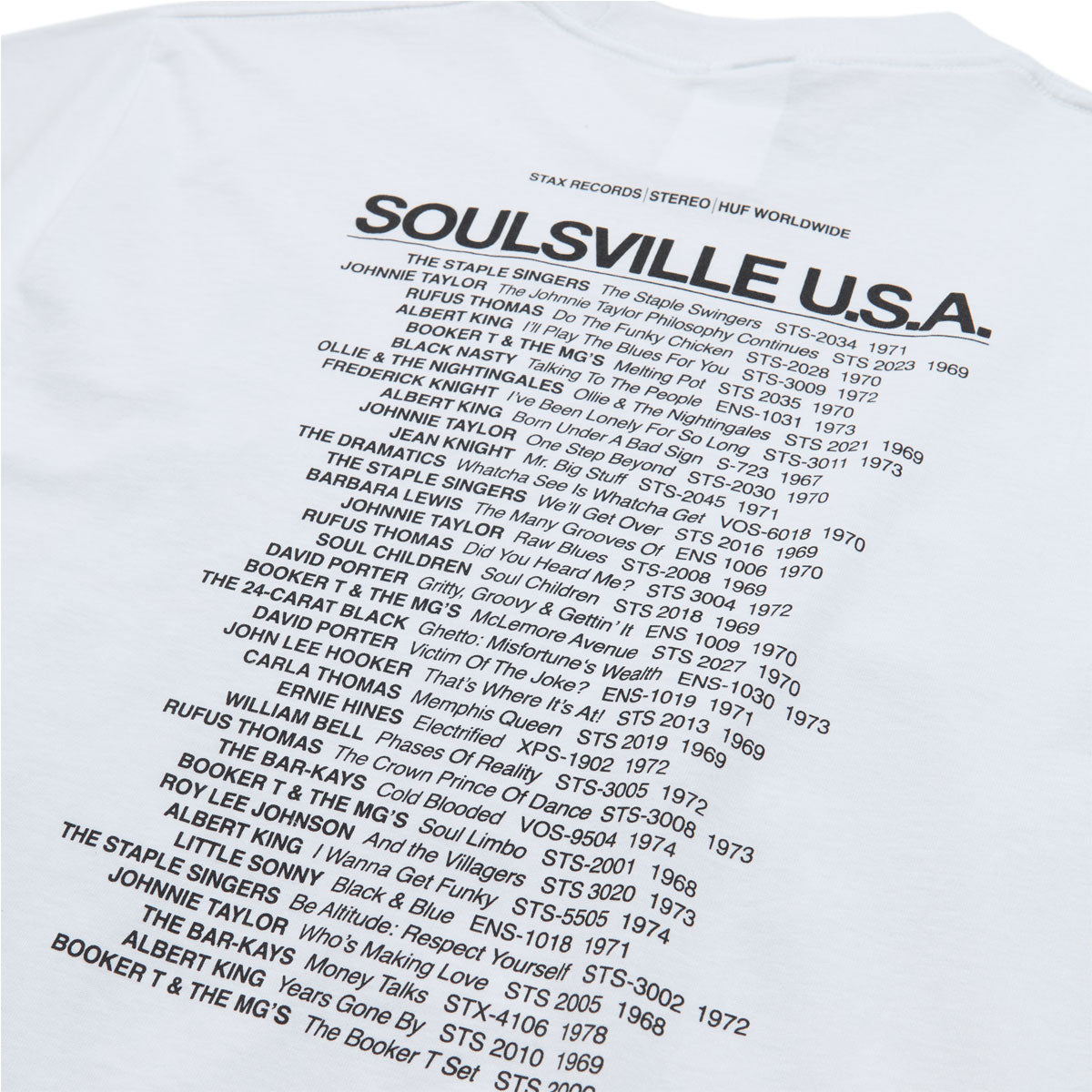 HUF Soulsville USA T-Shirt - White image 4