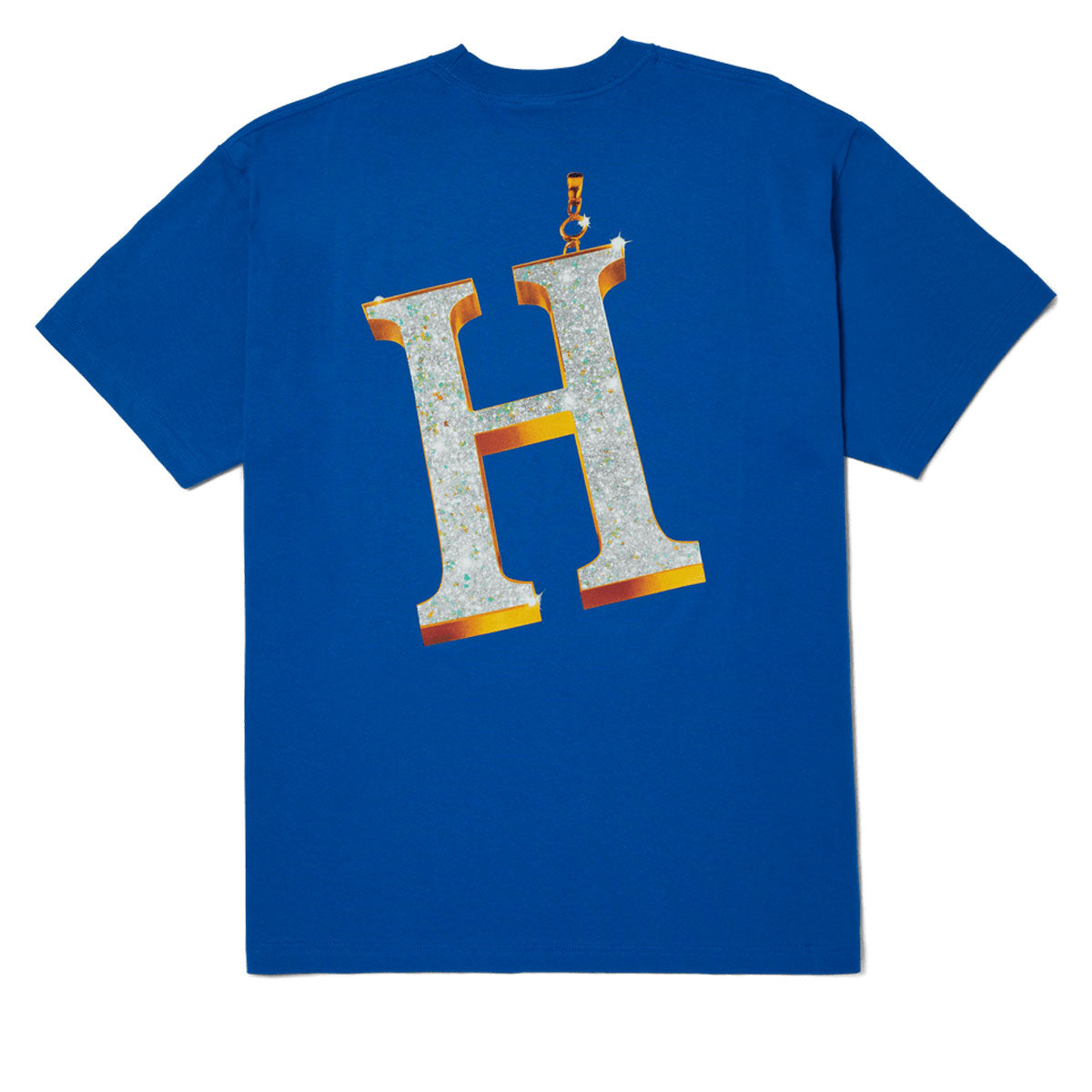 HUF Big H T-Shirt - Cobalt Blue image 1