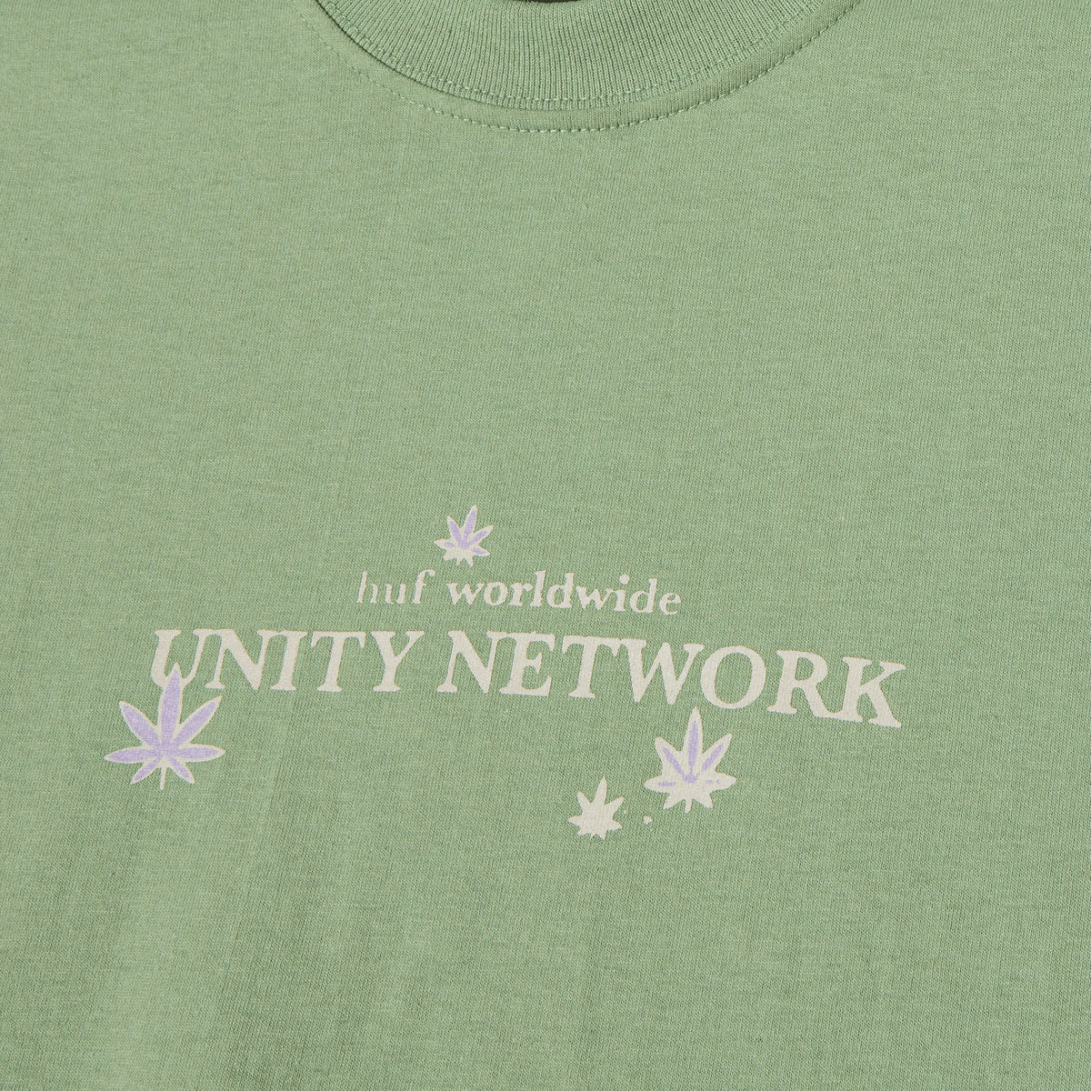 HUF Unity Network T-Shirt - Basil image 3