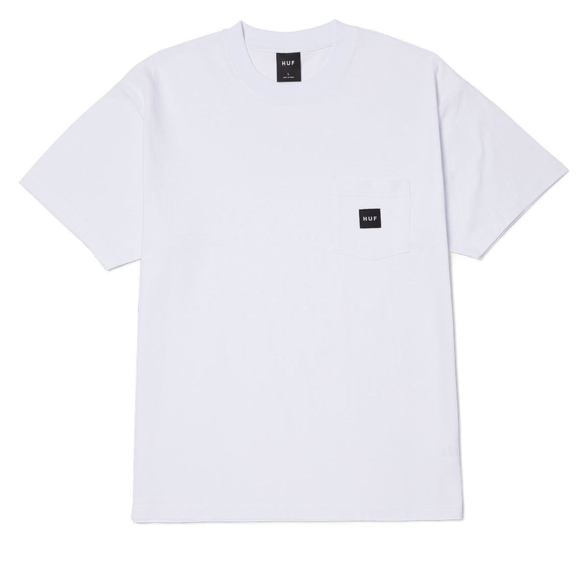 ◆HUF◆Set Box Logo Pocket Tシャツ HUF Set Box Logo Pocket T-Shirt - White – CCS