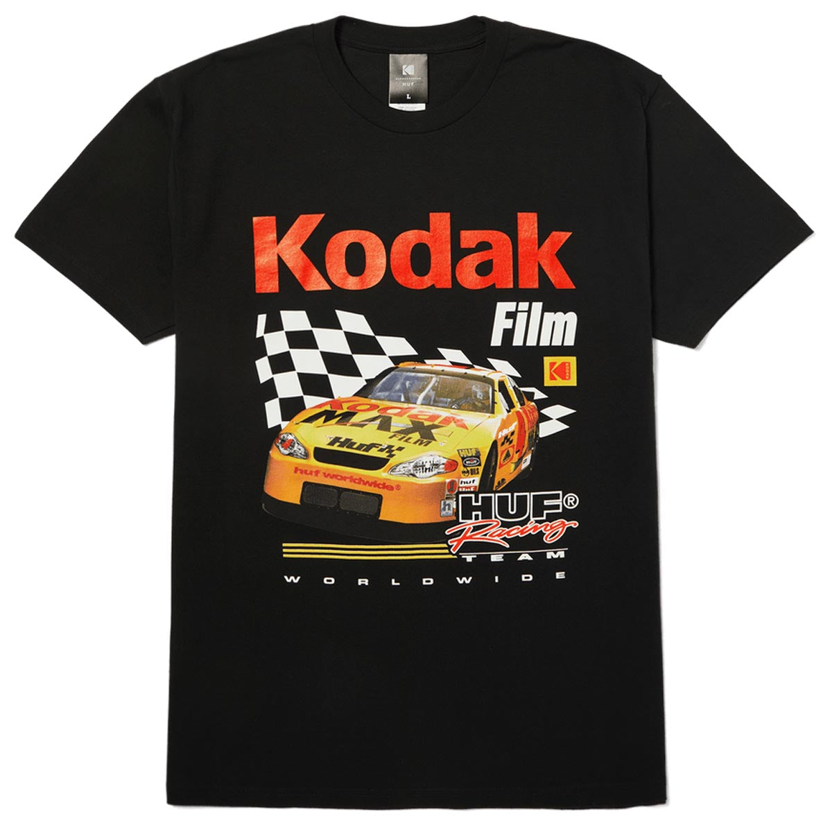 Huf x Kodak Photo Finish T-Shirt - Black image 1