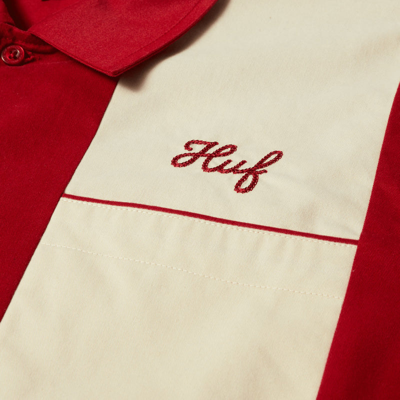 HUF Supplies And Service Shirt - Cardinal