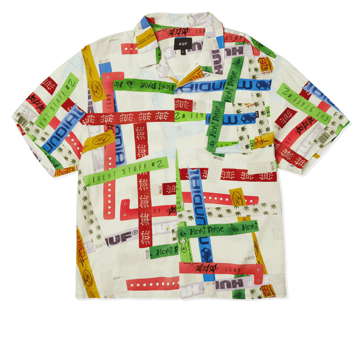 HUF Admission Resort Shirt - Multi image 2