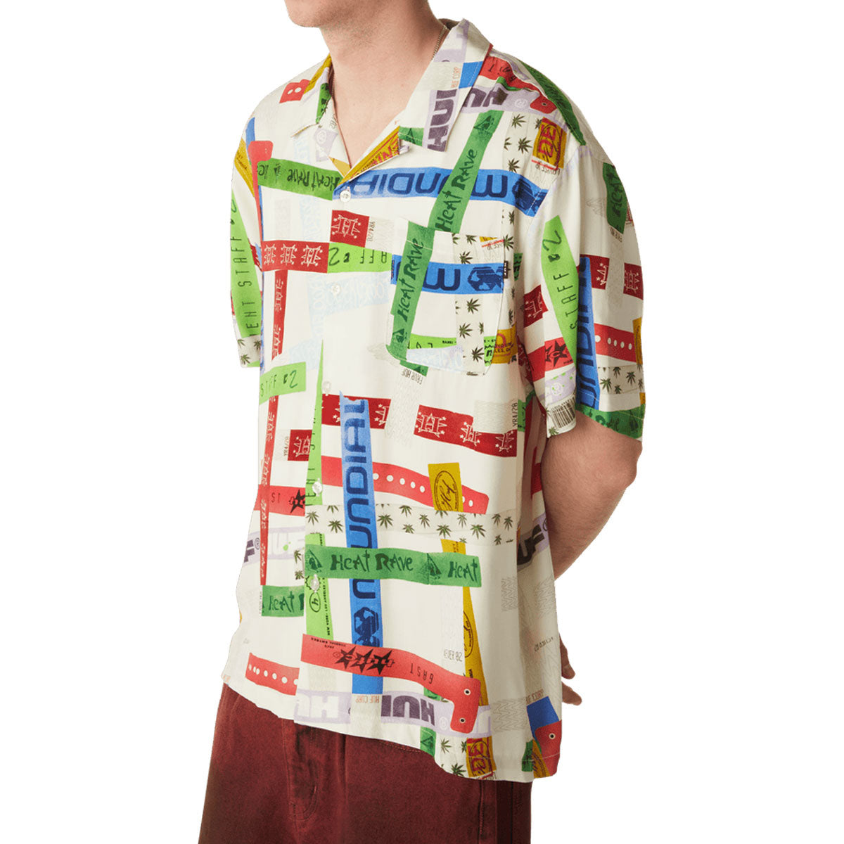 HUF Admission Resort Shirt - Multi image 5