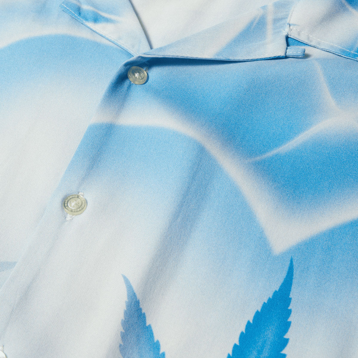 HUF Love In The Air Resort Shirt - Pool Blue image 4