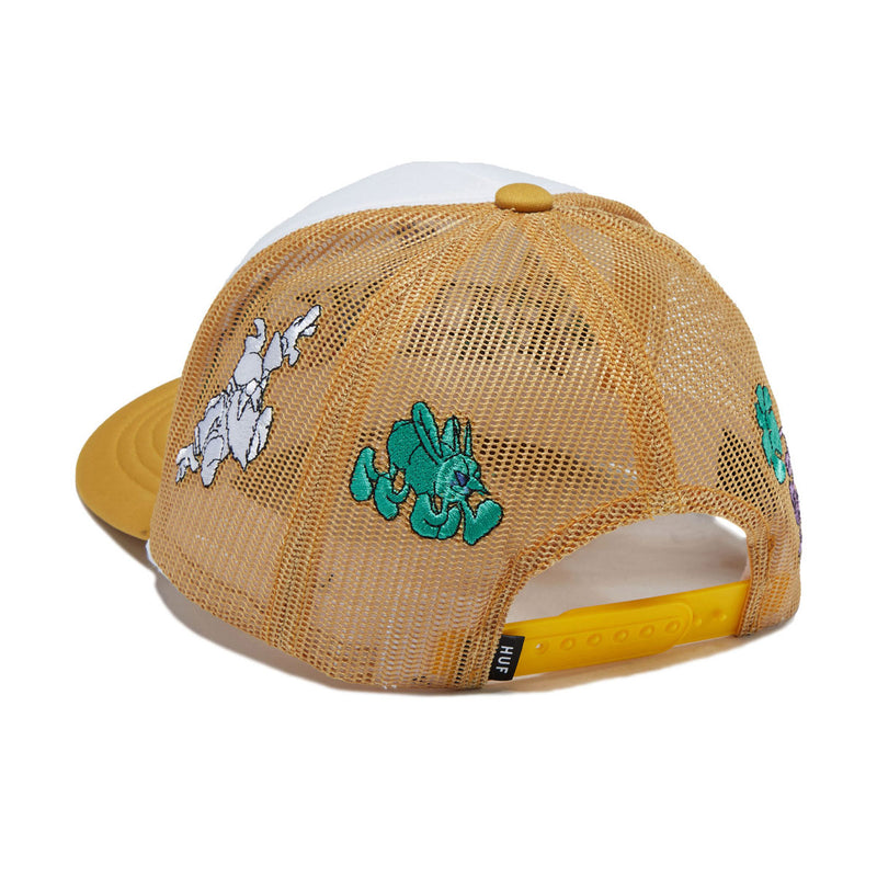 HUF Trip Trucker Hat - Tarragon
