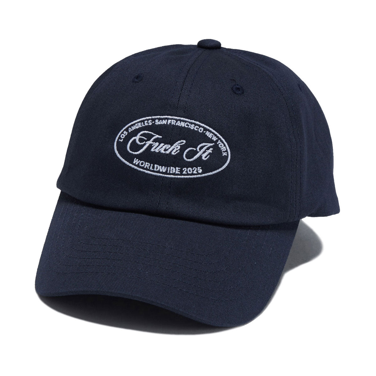 HUF Atelier Crest 6 Panel Cv Hat - Navy image 1
