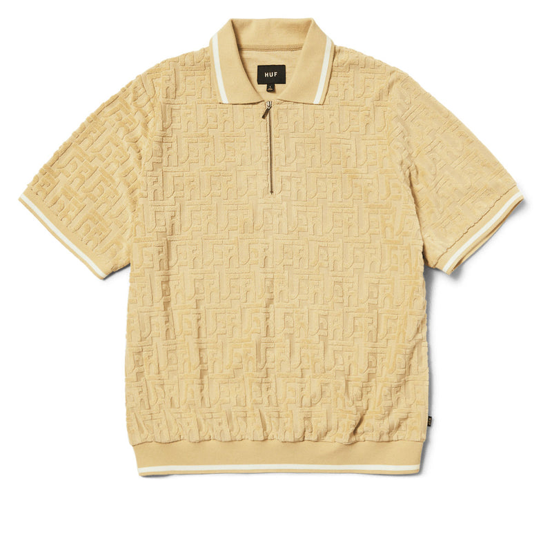 HUF Tether Jacquard Terry Shirt - Twill