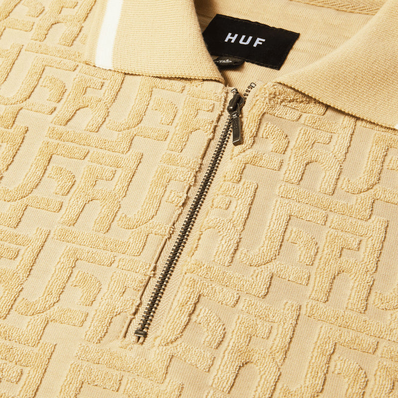HUF Tether Jacquard Terry Shirt - Twill